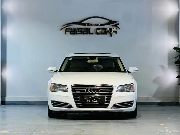 اودي 2012 A8 L بحاله ممتازه V8 0