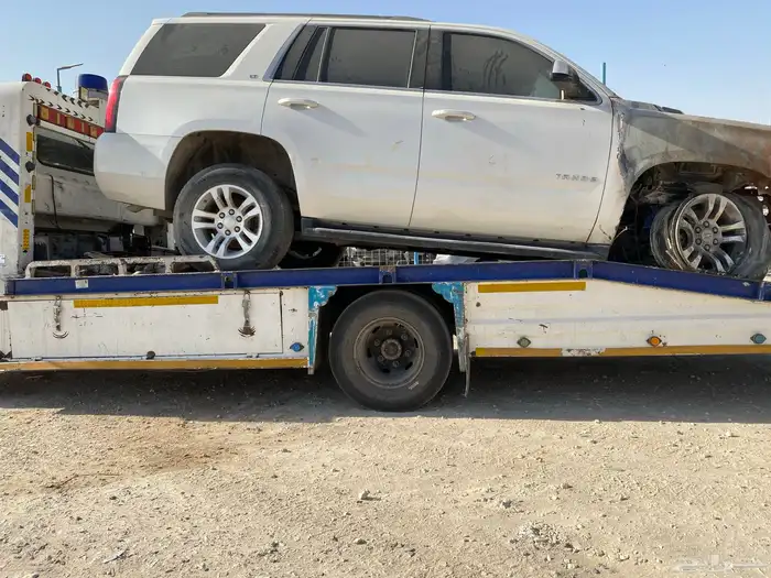 تاهو 2015 تشليح مصدوم 0