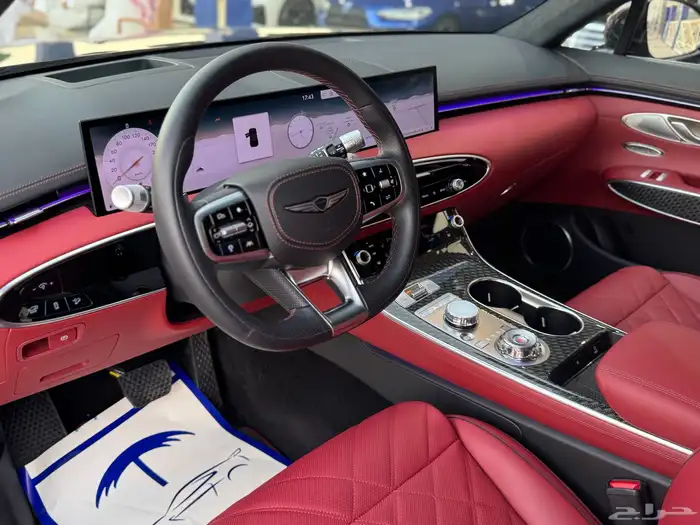 جنسس GV70 2025 بلاتينيوم سبورت عداد 3 الاف 4