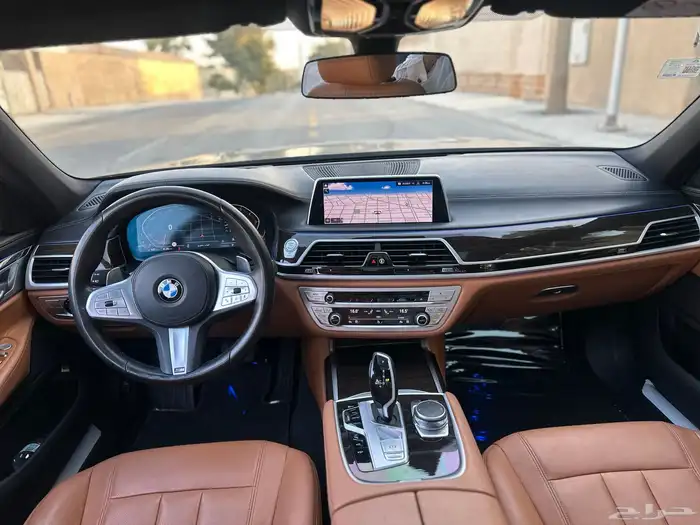 بي ام 730 ماشي 55 الف بحاله الوكاله اسمنتي 13