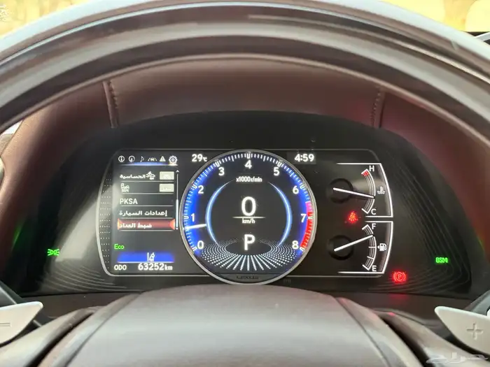 لكزس Es350 نص فل cc موديل 2020 17