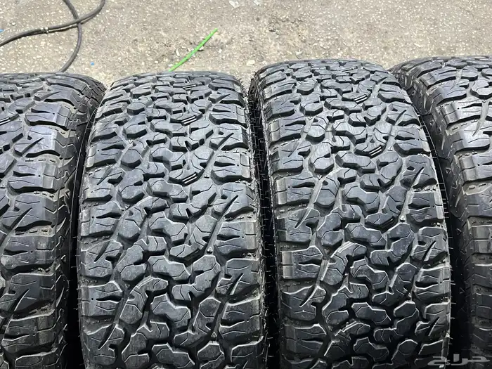 كفرات ودواي نص حجري مقاس 315 70 17 18