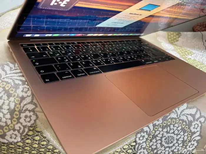 ماك بوك للبيع ذهبي بصمه i5 0