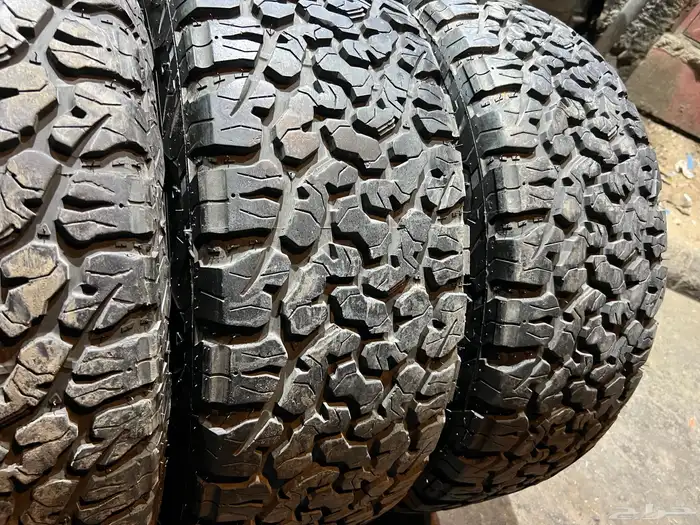 كفرات حجرية مقاس 285 70 17 تاريخ 2024 نوع الكفرات  فيرتش 2