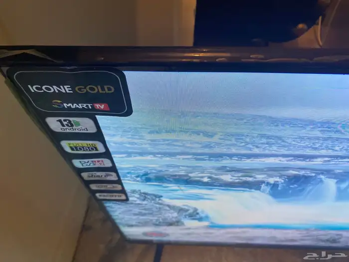 شاشة ICONE GOLD سمارت 43 بوصة نظيفة جدا  واستخدام قليل 2