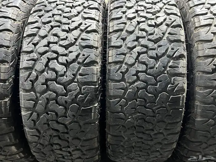 كفرات ودواي نص حجري مقاس 315 70 17 19