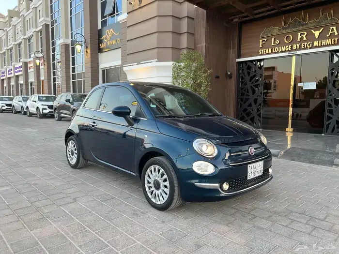 فيات 500 2024 شبه جديدة 2