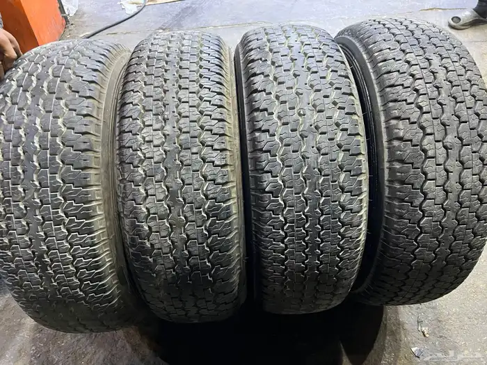 كفرات دلوب  رفرف مقاس 265.70.16 تاريخ 23 0