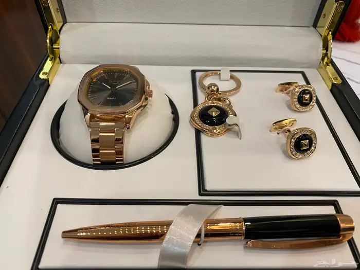 طقم ساعة رجالي 0