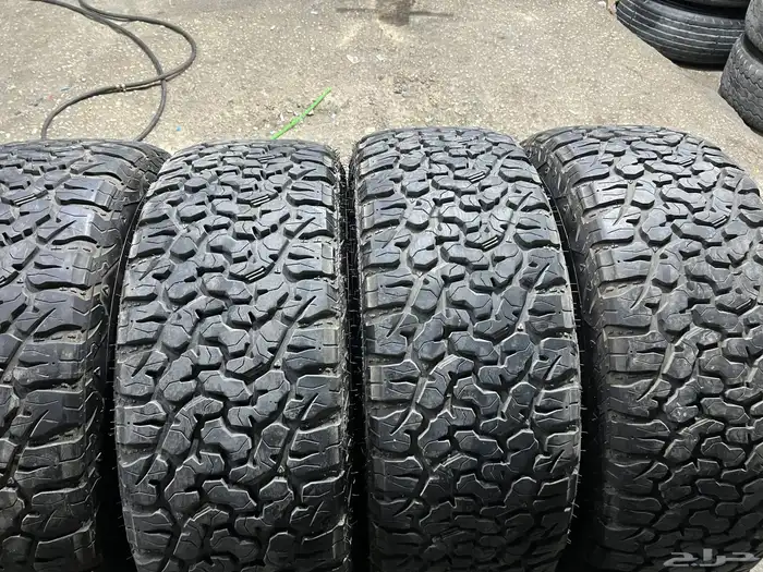 كفرات ودواي نص حجري مقاس 315 70 17 20