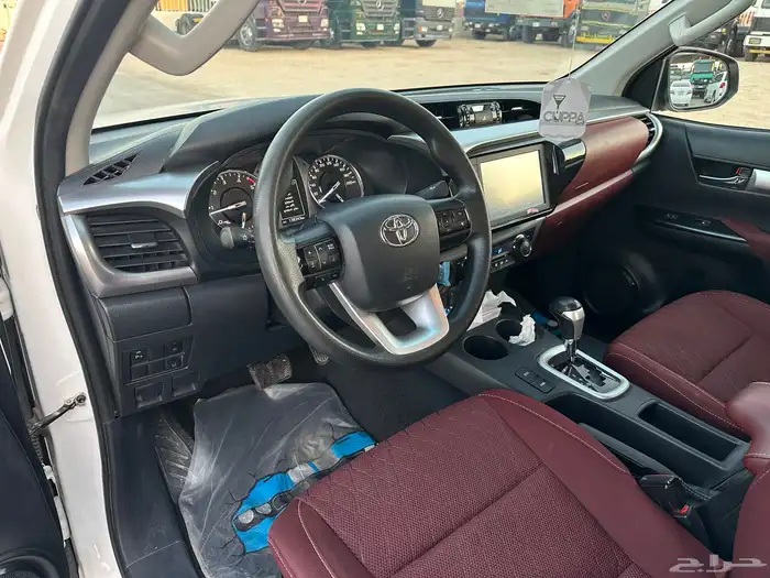 تويوتا هايلوكس 2022 ديزل دبل فل كامل سعودي بصمه 21