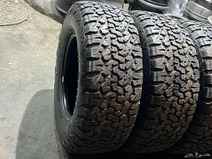 كفرات حجرية مقاس 285 70 17 تاريخ 2024 نوع الكفرات  فيرتش 17