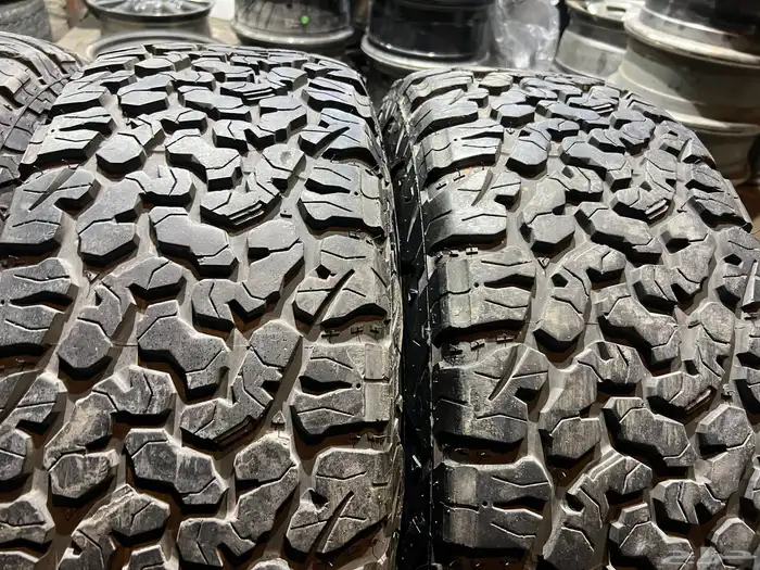 كفرات حجرية مقاس 285 70 17 تاريخ 2024 نوع الكفرات  فيرتش 6