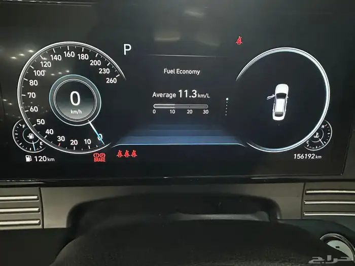 هونداي ازيرا 2022 بنزين 6 سلندر 12