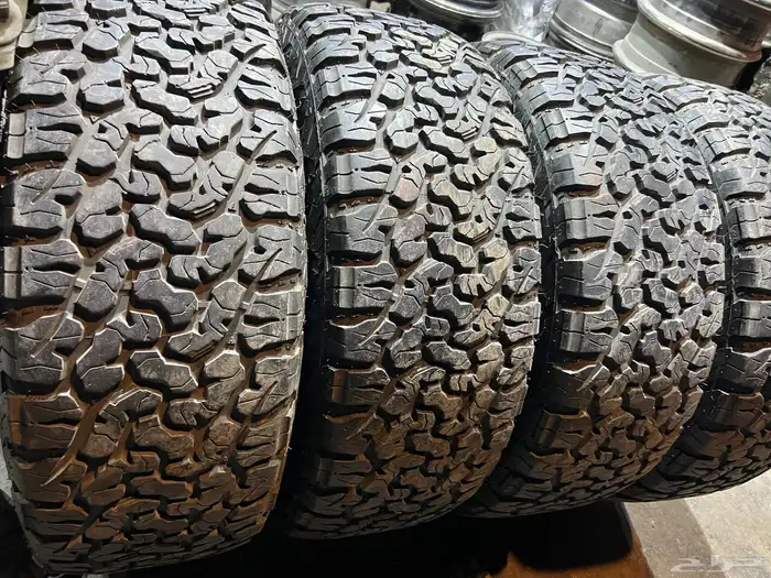 كفرات حجرية مقاس 285 70 17 تاريخ 2024 نوع الكفرات  فيرتش 4