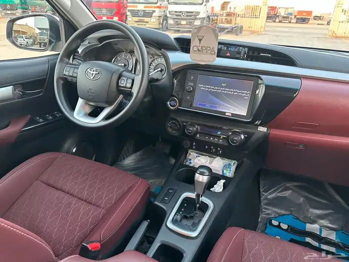 تويوتا هايلوكس 2022 ديزل دبل فل كامل سعودي بصمه 40