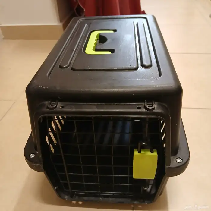 ادوات قطط ( قفص وحمام و اوعية طعام ) 0