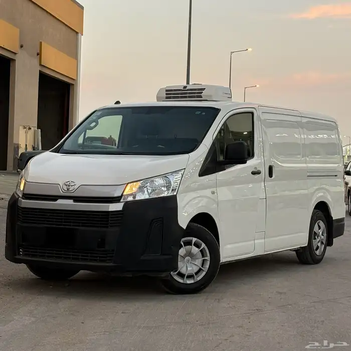 تايوتا باص هايس 2021 ديزل فان ثلاجه ثيرمو كينق مروحتين 0