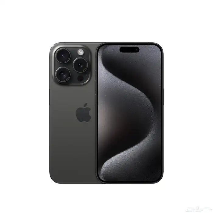 iphone 15 pro 256 اسود 0