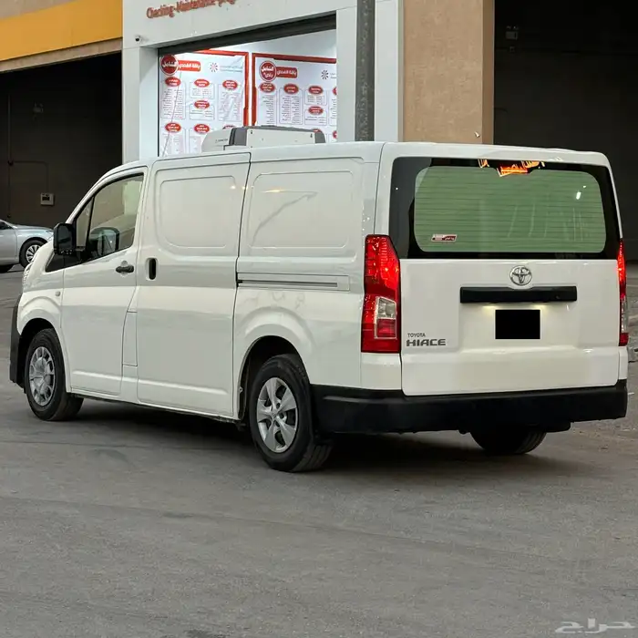 تايوتا باص هايس 2021 ديزل فان ثلاجه ثيرمو كينق مروحتين 4