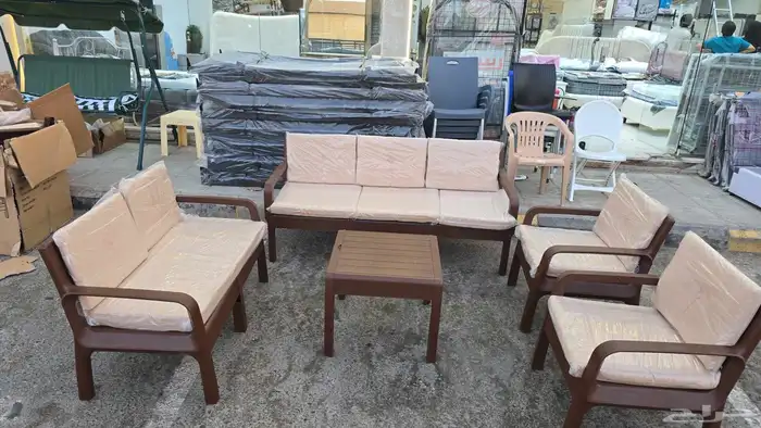 جلسات خارجية بلاستيك 3