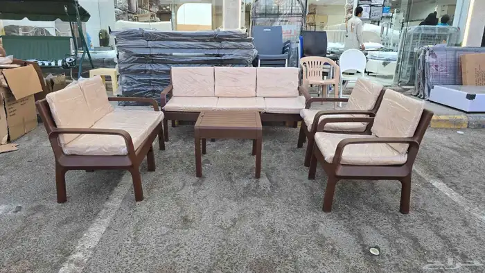 جلسات خارجية بلاستيك 7