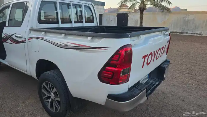 هايلوكس 2021 خليجي ديزل دبل سلق شرط من الصدام إلى الصدام 4