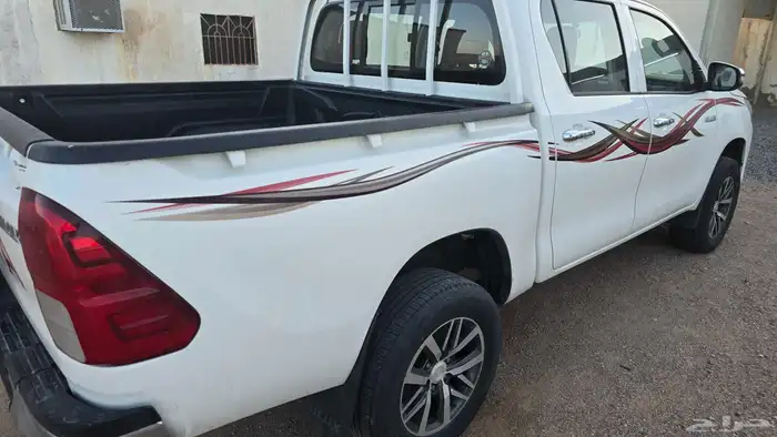 هايلوكس 2021 خليجي ديزل دبل سلق شرط من الصدام إلى الصدام 0