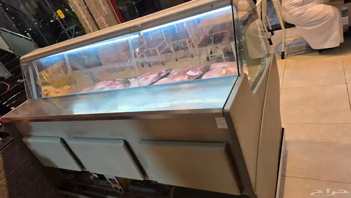 ثلاجه عرض لحوم واجبان وخضار 1