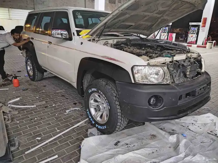 دعسات فتك غطاء اسبير باترول وطايات فتك شبك فتك فيابر باترول 6