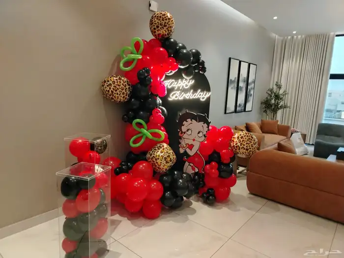 ديكور بلون لجميع المناسبات هيليوم واقواس بلون 2