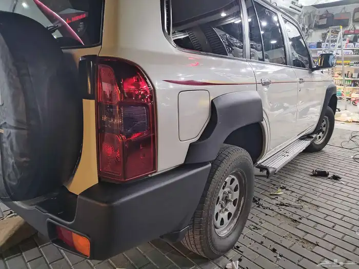 دعسات فتك غطاء اسبير باترول وطايات فتك شبك فتك فيابر باترول 19