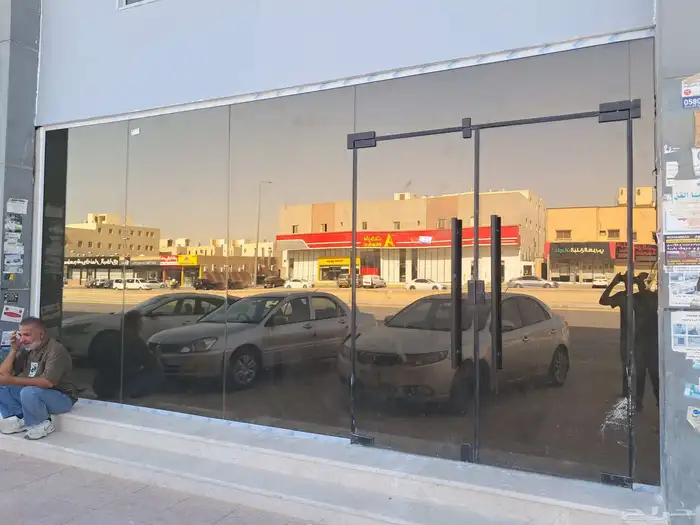 زجاج وجهات سكوريت 12 ملي ابواب زجاج محلات تجارية والمعارض 0