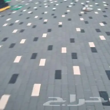 معلم انترلوك وبلدوره وحجر عشوائي وعمل احواض ذراعه لتواصل ابو 7