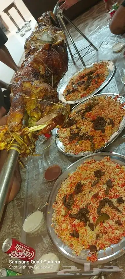 مطعم الخير يقدم خروف سيخ على الجمر 1 خروف مشوي   2   دجاج مش 9