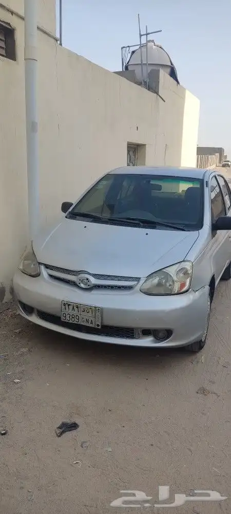 2003 Toyota Echo with a mileage of 348000 and a manual trans 17