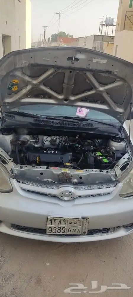 2003 Toyota Echo with a mileage of 348000 and a manual trans 16