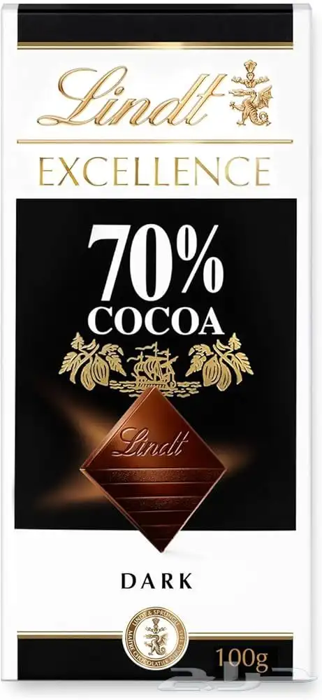 شيكولاتة ليندت السويسريه الممتازة غامقة 0