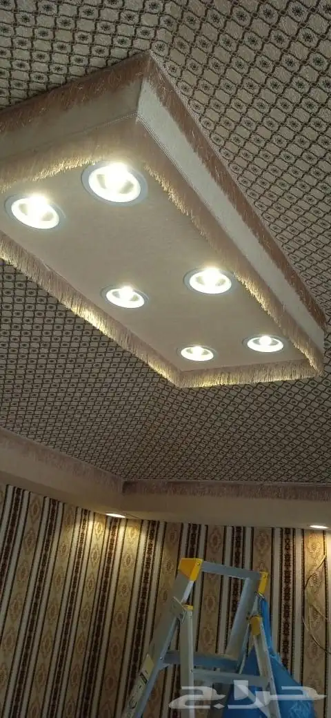 مشب نار تلبيس قماش ملكى فى عادى فى اماراتى 8