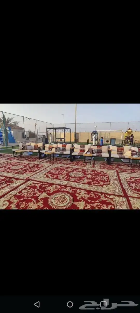 تاجير زل الازرق وتاجير كنب وتاجير كراسي وجلسات شعبيه وتاجيل 5