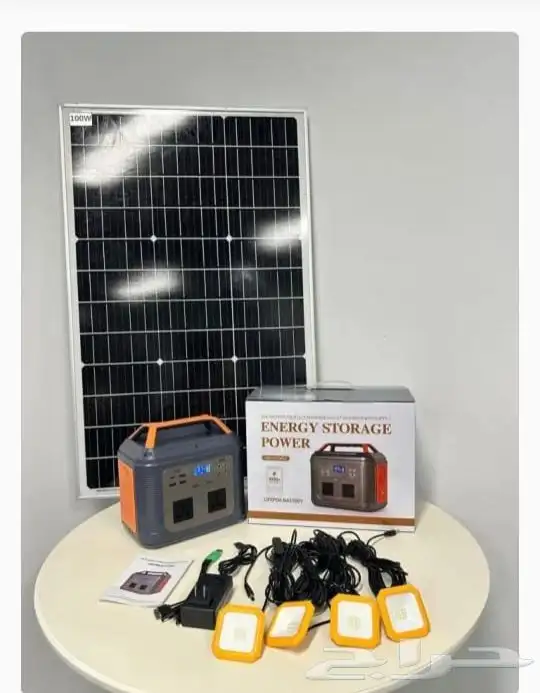 جهاز رحلات متنقل 500 واط   بطارية ليثيوم 42Ah (512 واط) 0