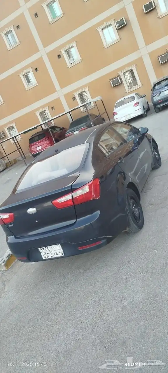 كيا ريو 2013 جير اتوماتيك وفحص سنتين جير ومكينه شرط تكيف ت 4