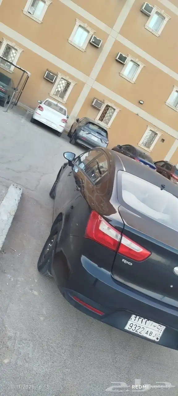 كيا ريو 2013 جير اتوماتيك وفحص سنتين جير ومكينه شرط تكيف ت 5