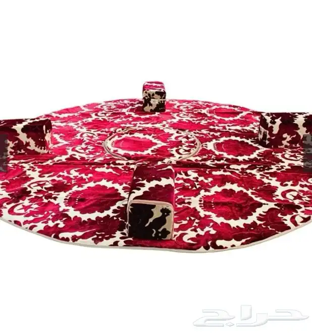 طقم فرشة رحلات دائرية مع فتحة نار 1