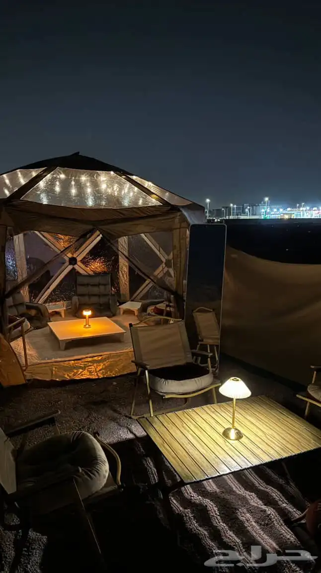 خيمه مع جلسه خارجيه تاجير يومي 2