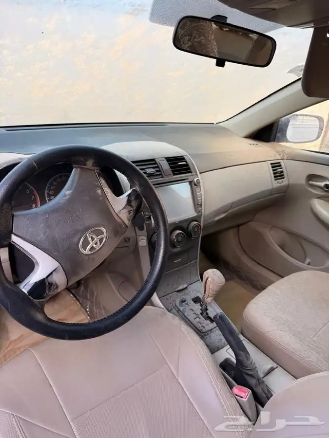 كرولا 2012 قير تماتيك مكينه خربانه للبيع الاستماره جديده 9