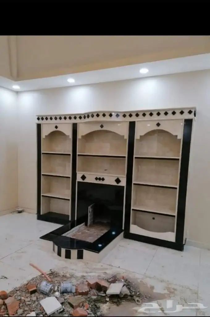 مشب نار تلبيس قماش ملكى فى عادى فى اماراتى 9