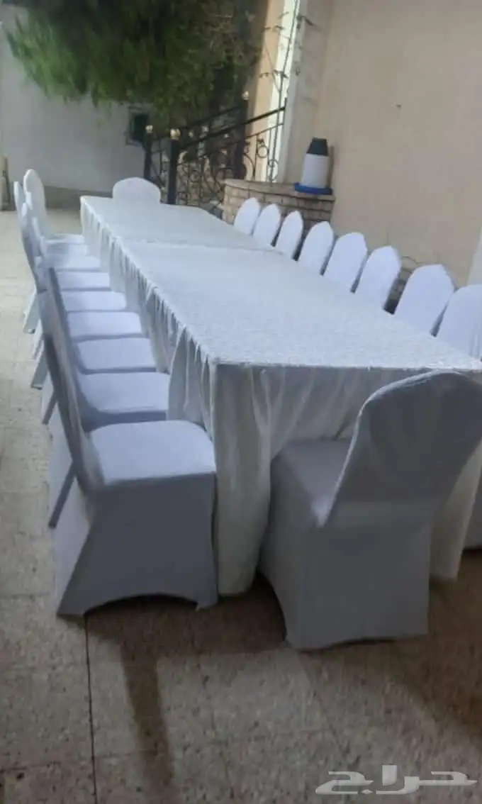 كرسي شفافه طاولات شفافه كراسي وطاولات زل طاولات بوفيه 2