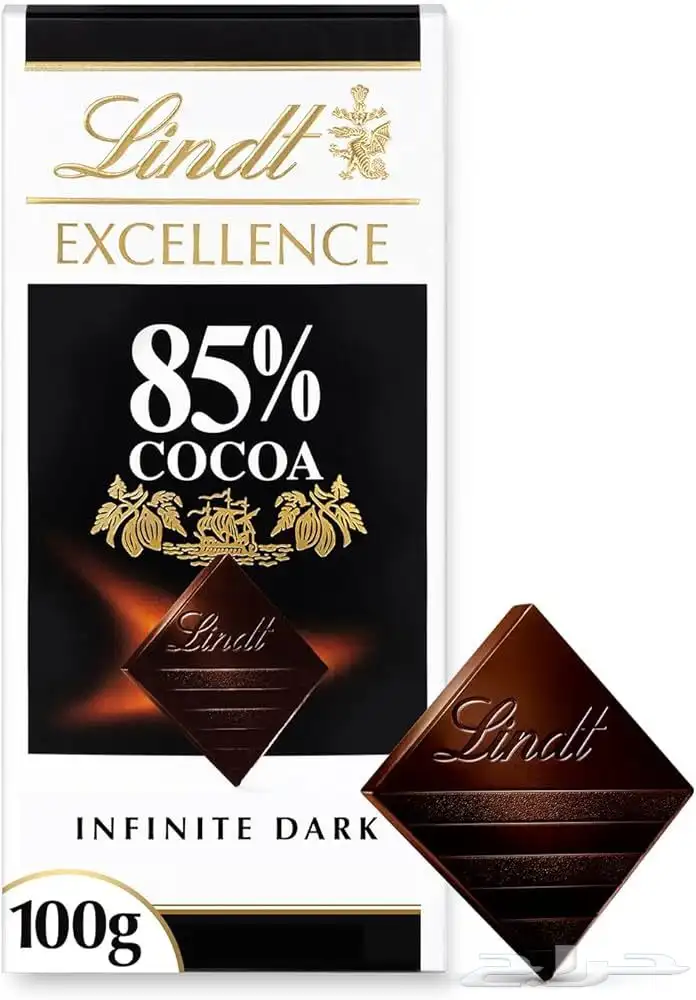 شيكولاتة ليندت السويسريه الممتازة غامقة 1