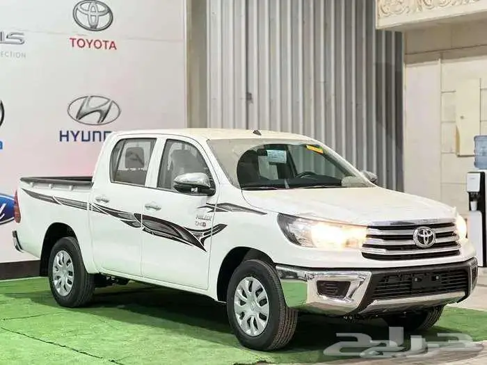 تويوتا هايلكس غمارتين GL ديزل بدون دبل 2025 سعودي اقساط . 7